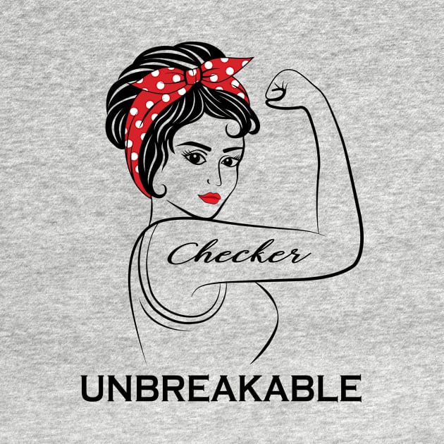 Checker Unbreakable by Marc